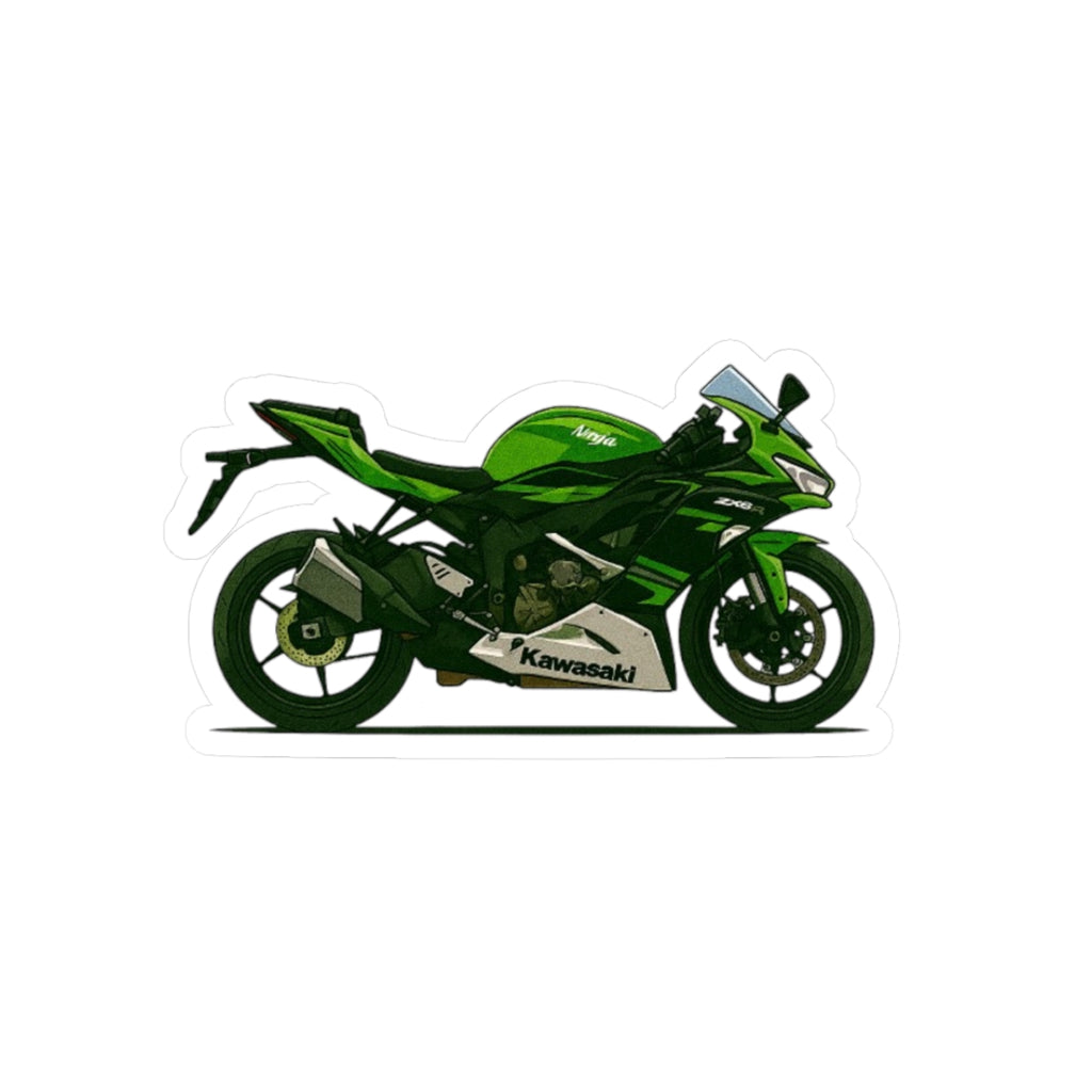 Sportbike Sticker — KZX6R