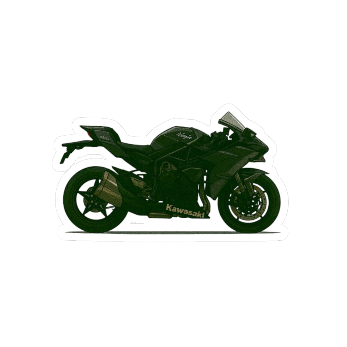 Sportbike Sticker — KNH2R