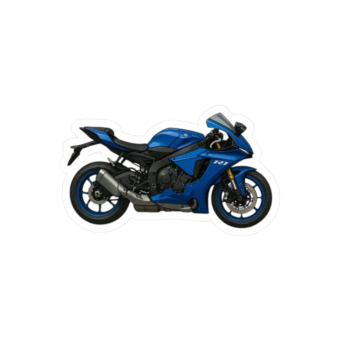 Sportbike Sticker -YR1