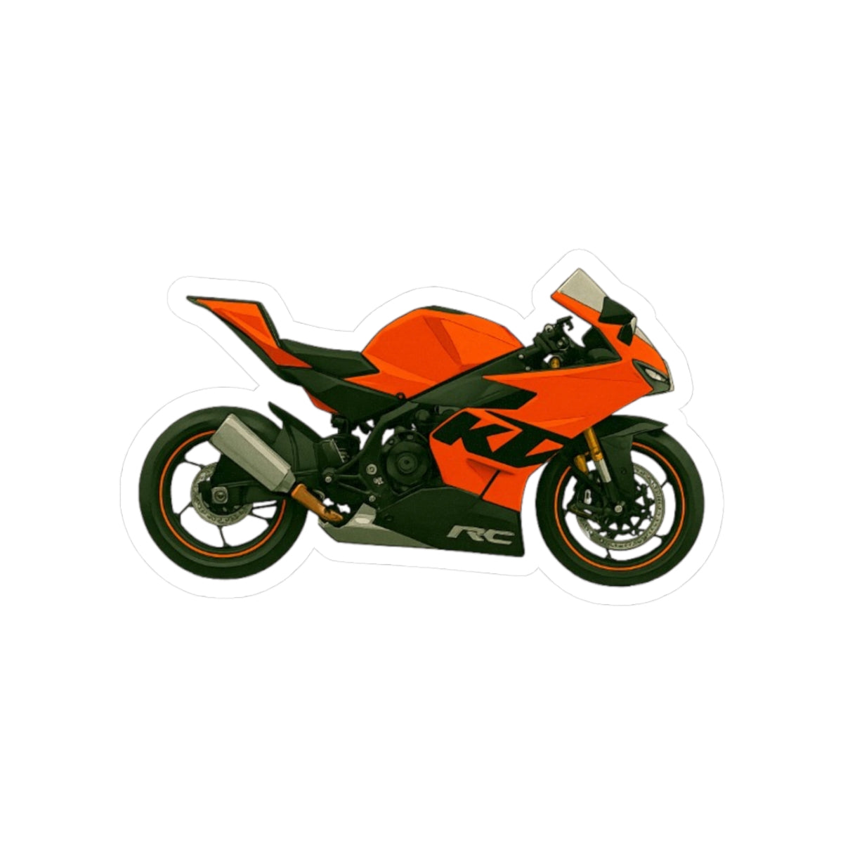 Sportbike Sticker — KRC8C