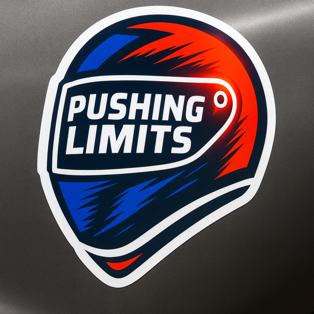 Pushing Limits Magnet (White)